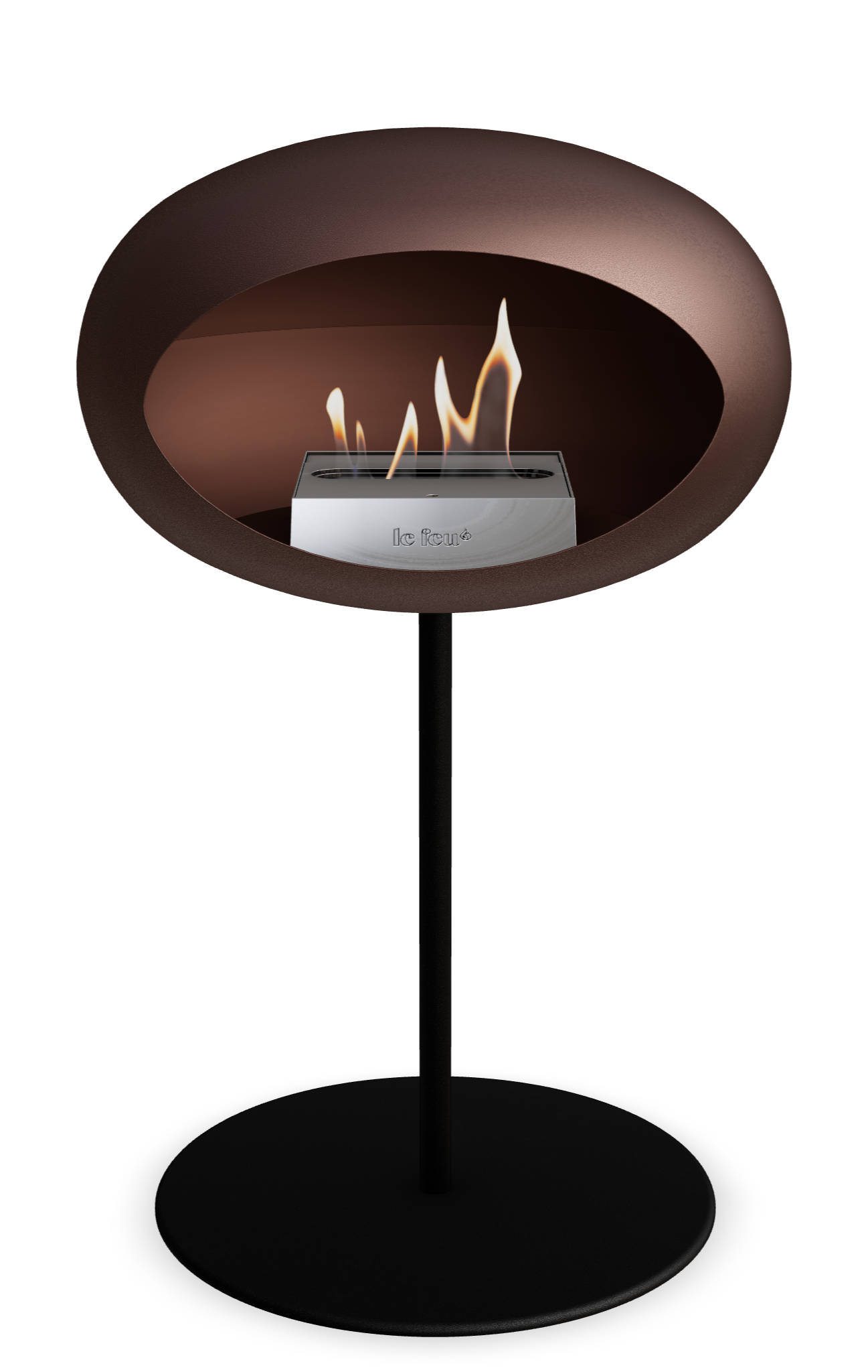 Steel Low Dome Mocca