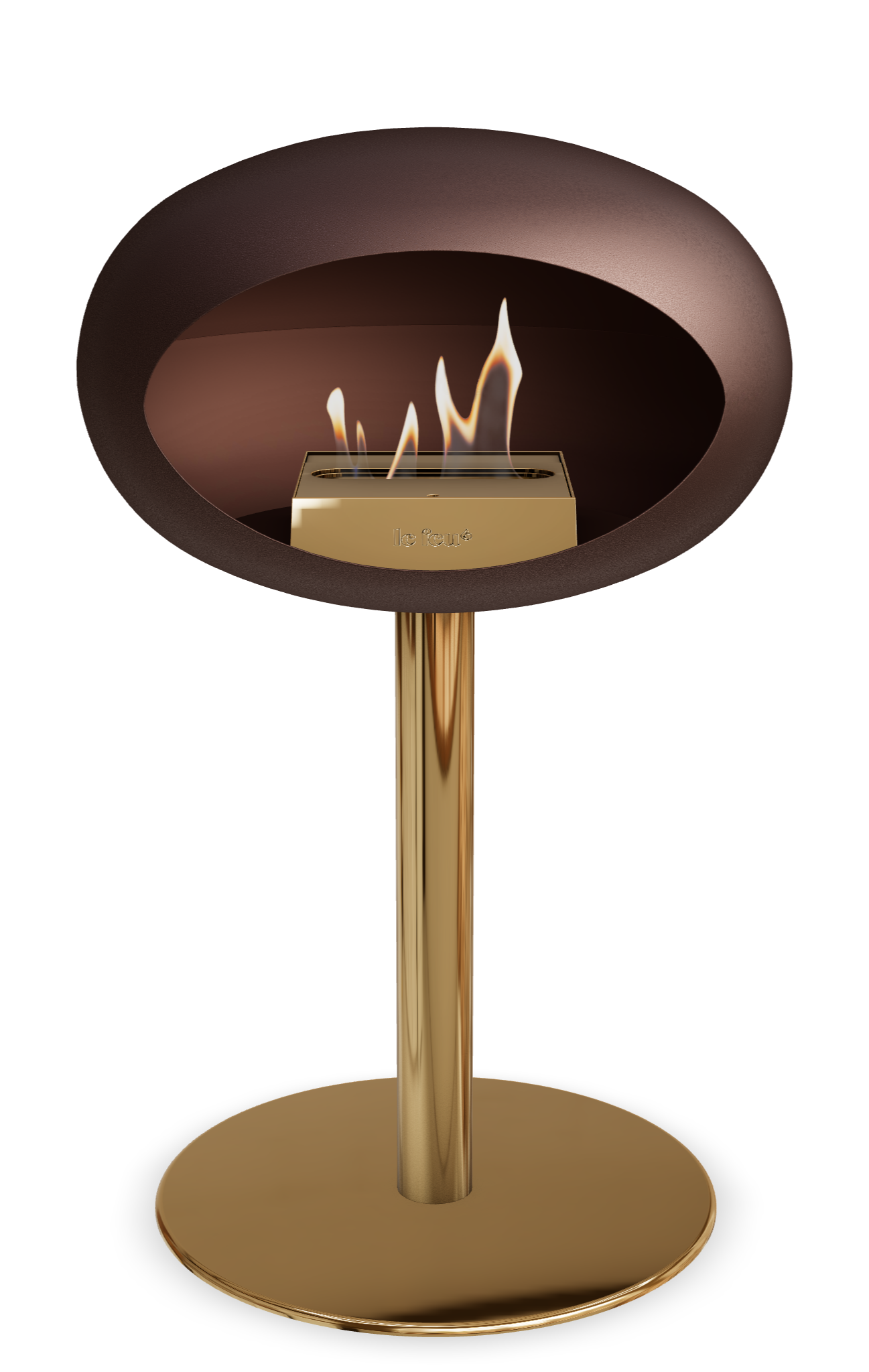 Steel Low Dome Mocca
