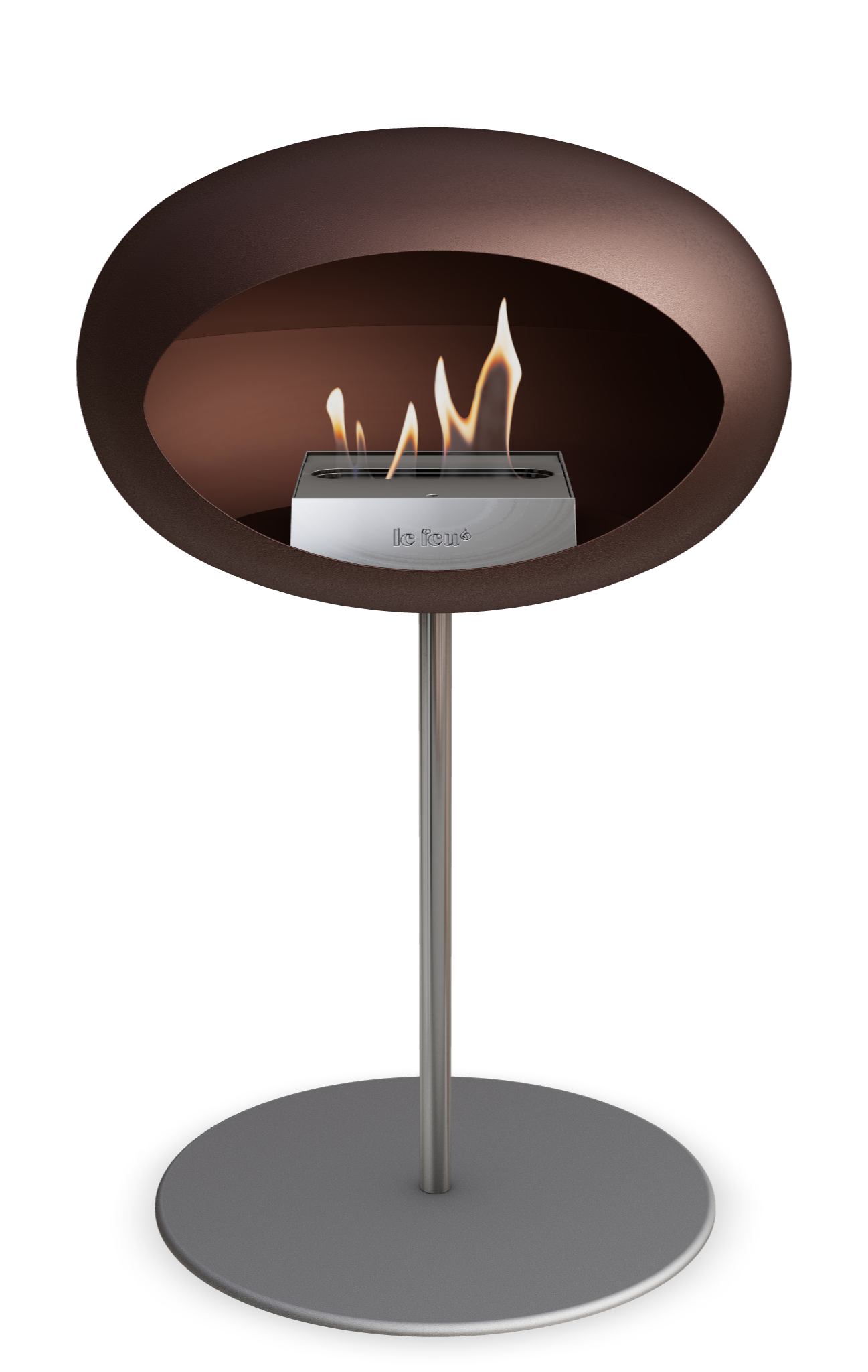 Steel Low Dome Mocca