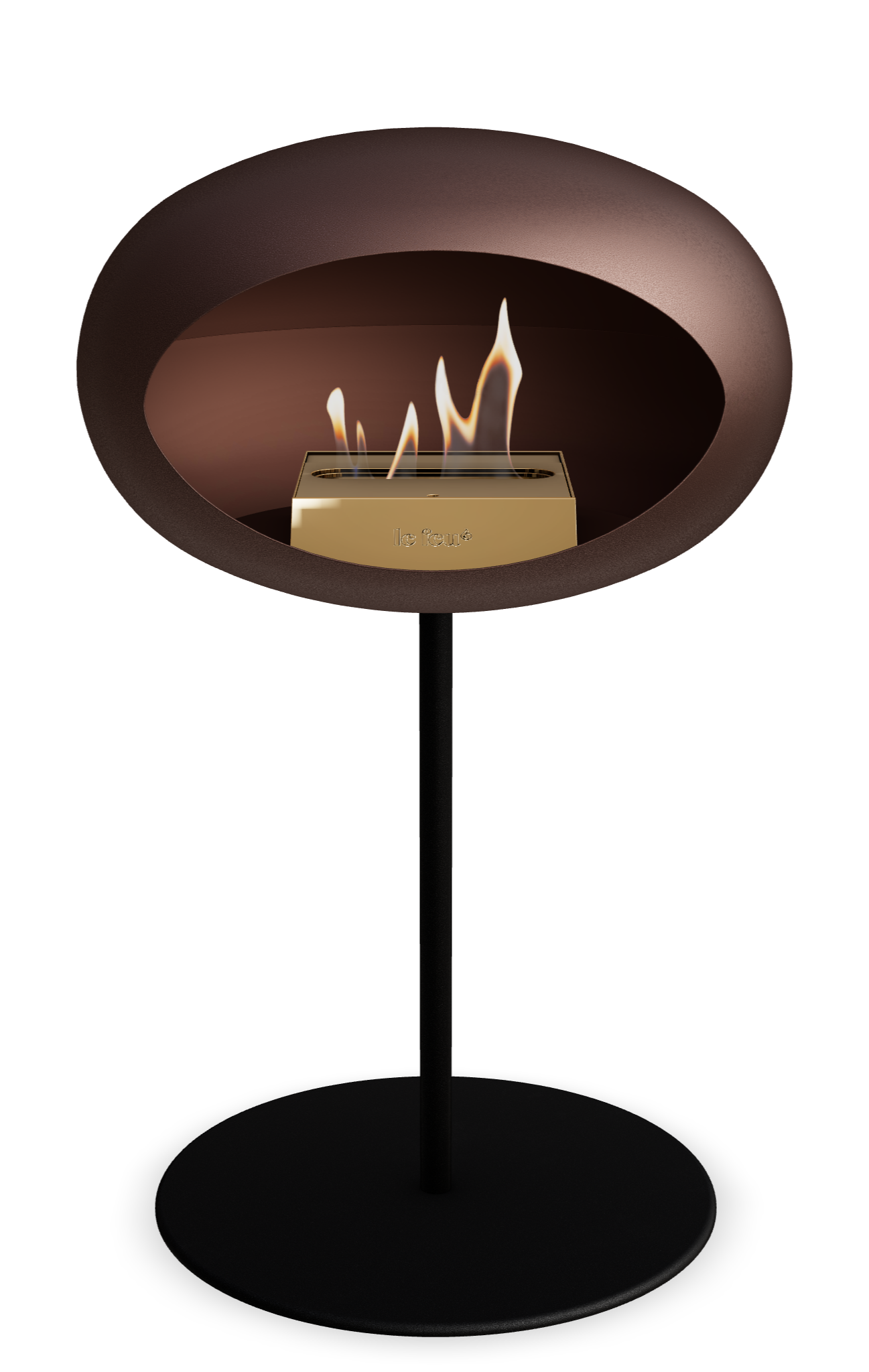 Steel Low Dome Mocca