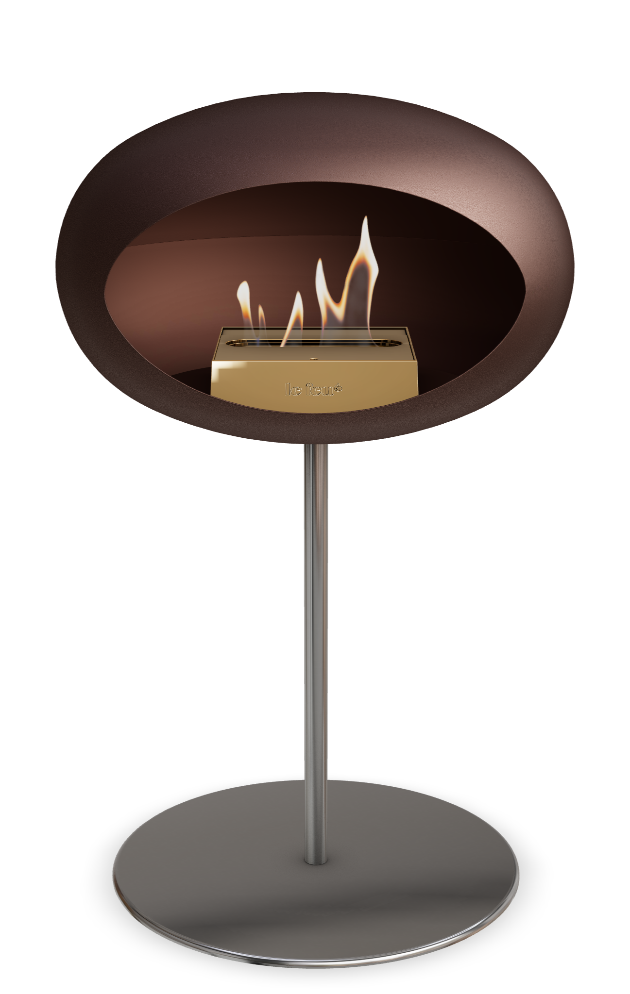 Steel Low Dome Mocca
