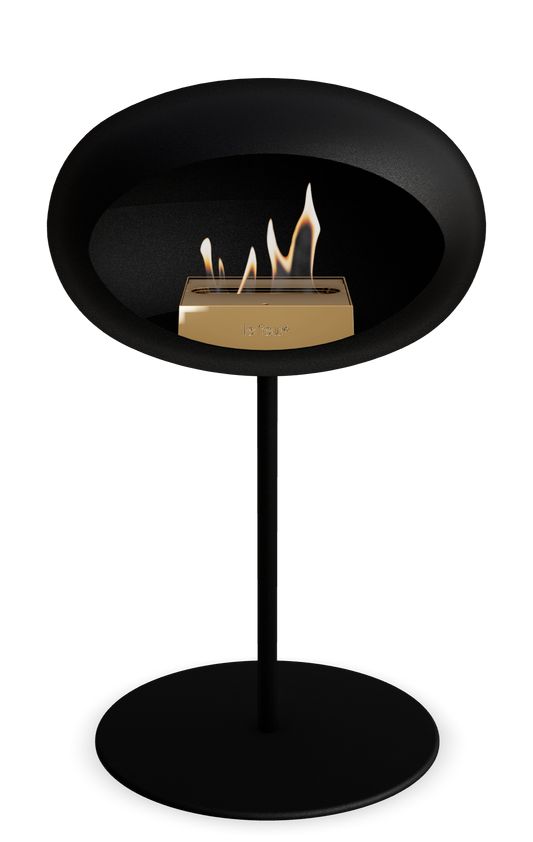 Steel Low Dome Black